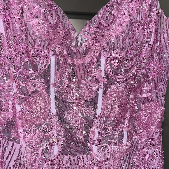 Portia and Scarlett Glitter Gown - Picture 10 of 14